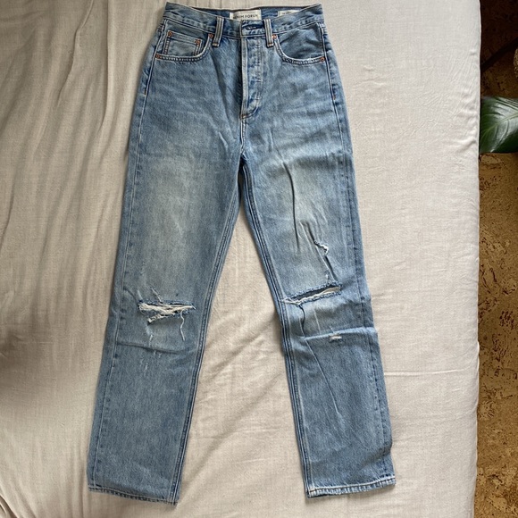 DENIM FORUM The Joni High Rise Loose - Picture 3 of 10